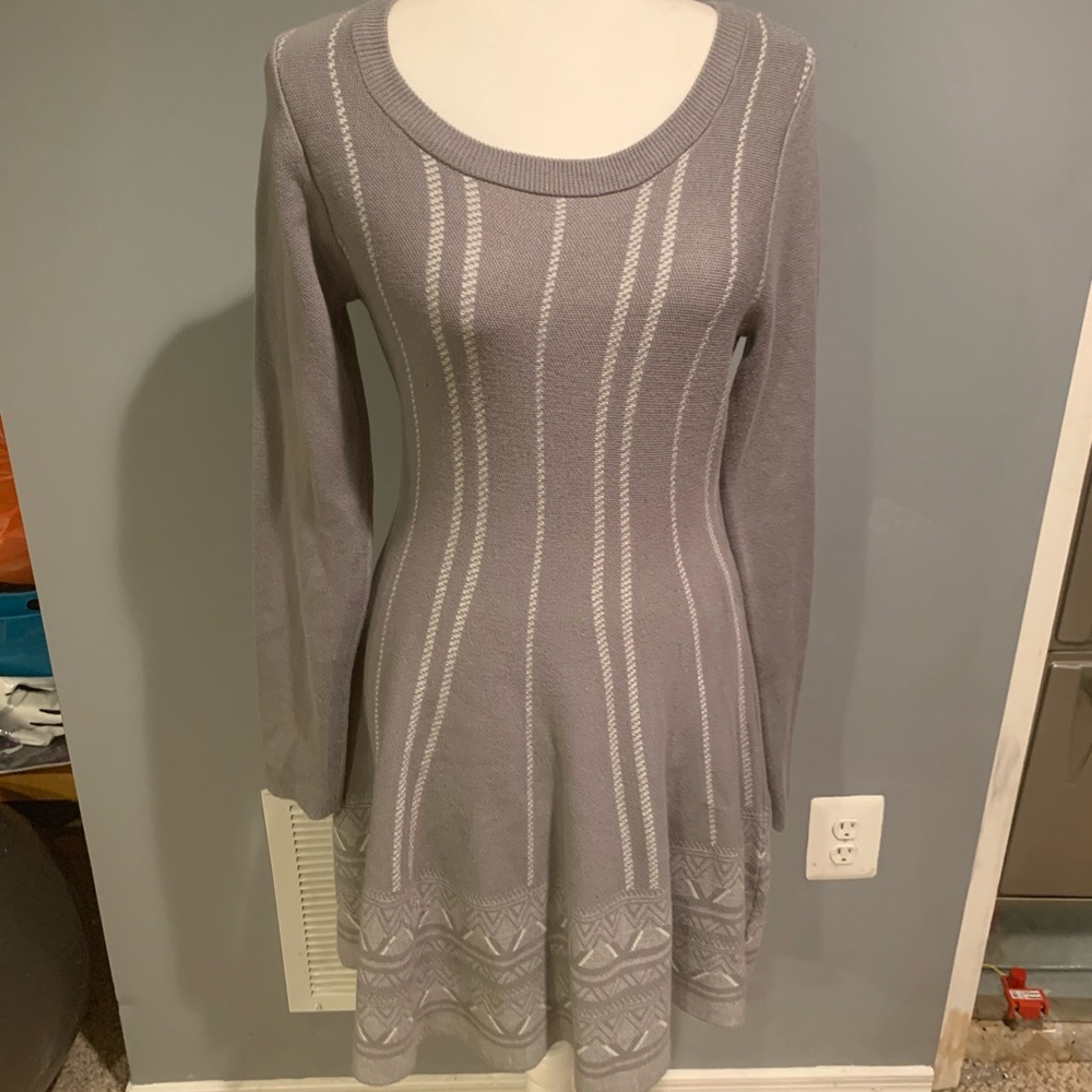 Cloud Chaser Sweater Skater Dress